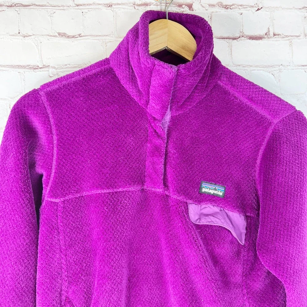 PATAGONIA Purple Re-Tool Snap-T Pullover Women's S - Picture 2 of 8